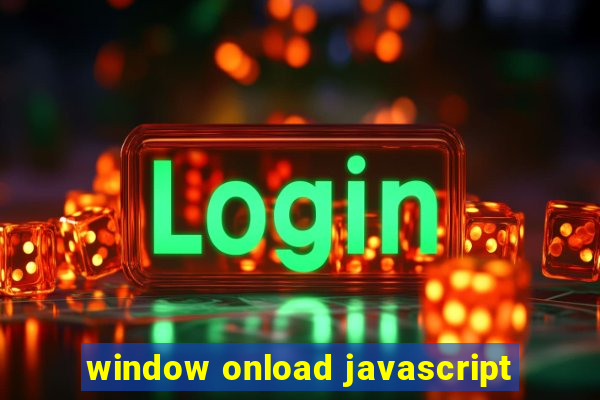 window onload javascript