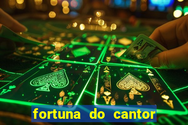 fortuna do cantor sorocaba 2023