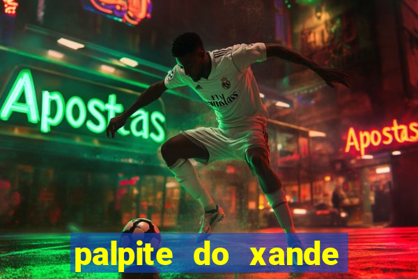 palpite do xande de hoje