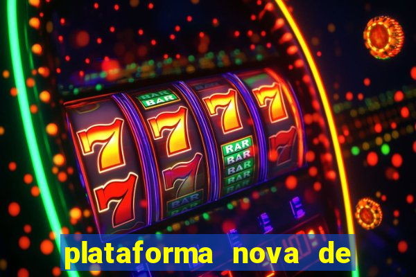 plataforma nova de 3 reais