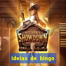 ideias de bingo para o natal