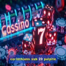 corinthians sub 20 palpite