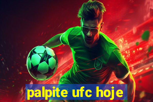 palpite ufc hoje