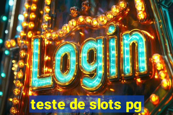 teste de slots pg