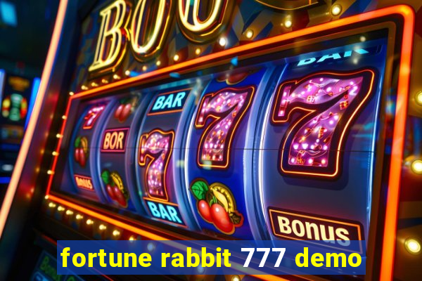 fortune rabbit 777 demo