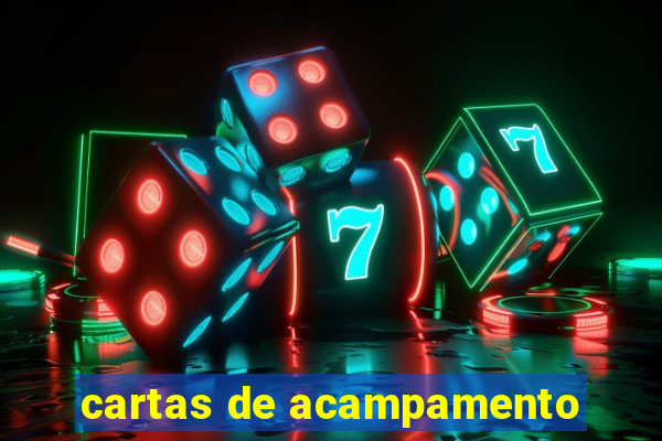 cartas de acampamento