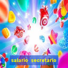 salario secretario de esportes