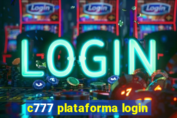 c777 plataforma login