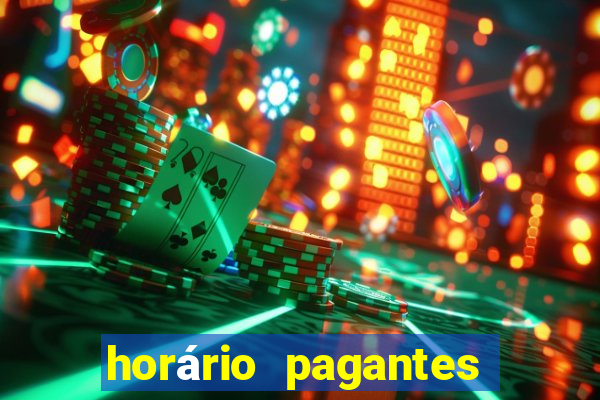 horário pagantes do fortune tiger