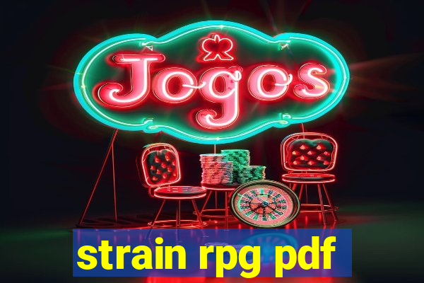 strain rpg pdf