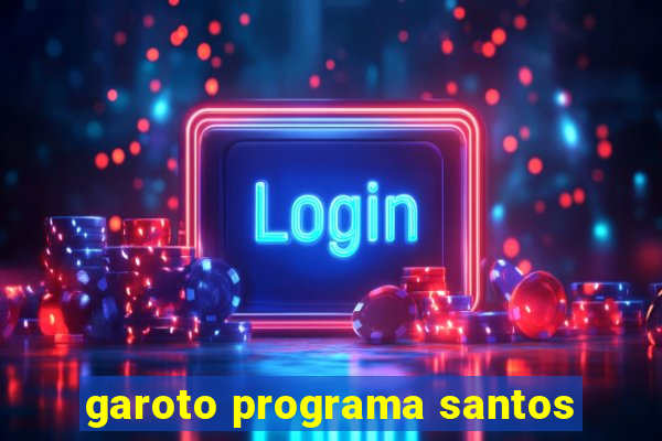 garoto programa santos