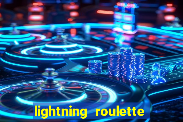 lightning roulette como jogar