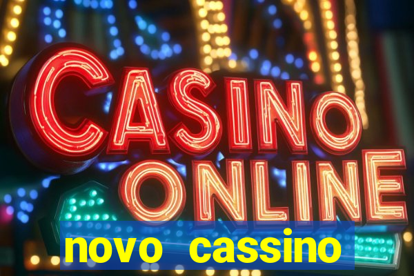 novo cassino pagando no cadastro