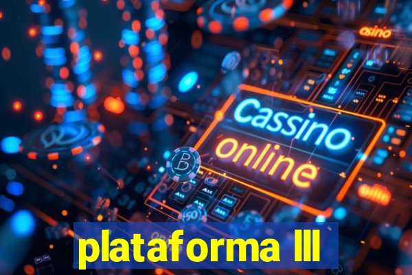 plataforma lll